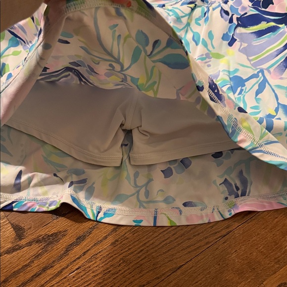 Lilly Pulitzer Luxletic Aila UPF 50+ Shell Beach print tennis skirt sz small - Picture 7 of 7